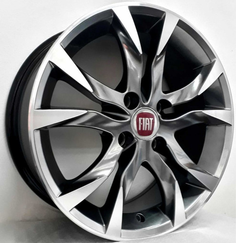 Jg Rodas Uno Palio Argo Aro 14 /s215/ Bico+parafusos Gratis