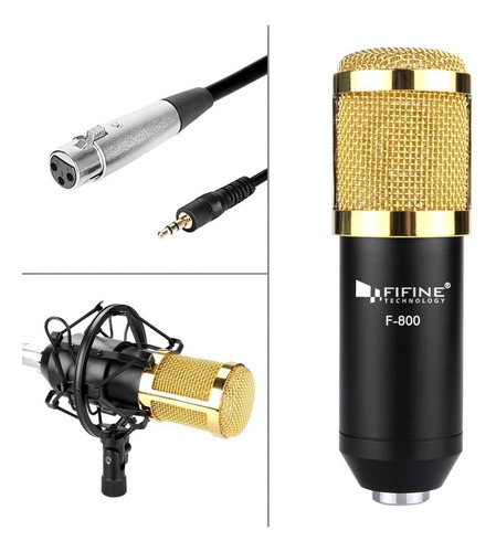 Micrófono Profesional Condensador Fifine F-80