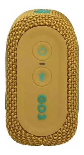 Parlante JBL Go 3 portátil con bluetooth waterproof yellow