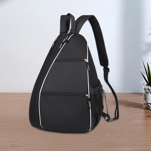 Mochila De Tenis Con Cierre De Cremallera Informal Y