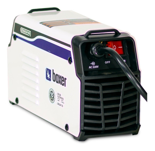 Imagem 3 de 3 de Máquina Inversora De Solda, 140amp, 220v, Boxer Touch145