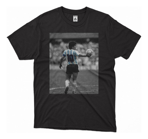 Camiseta Diego Armando Maradona Con La Pelota