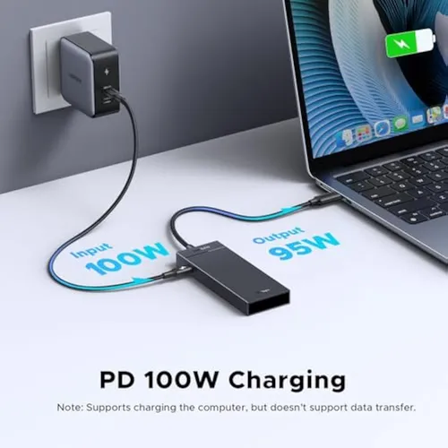 Ugreen Hub Usb C De 100 W Y 10 Gbps - Adaptador 5