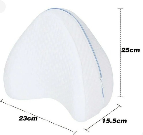 Almohada Descansa Piernas Memory Foam, Ergonómica.