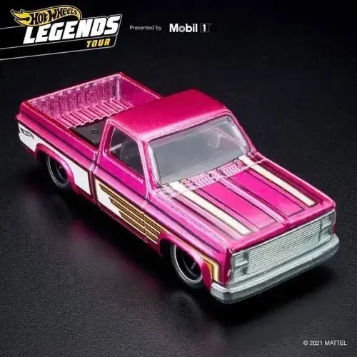 Hot Wheels Collector Edition &lsquo;83 Chevy Silverado - Legends Tour Viola 1:64 VHTF