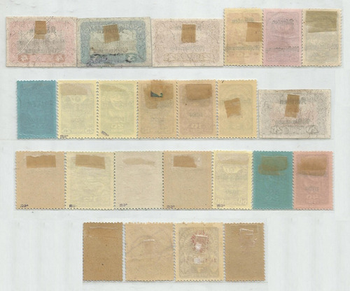 S1313 Áustria 1918 Unificação Com Alemanha 119 Selos