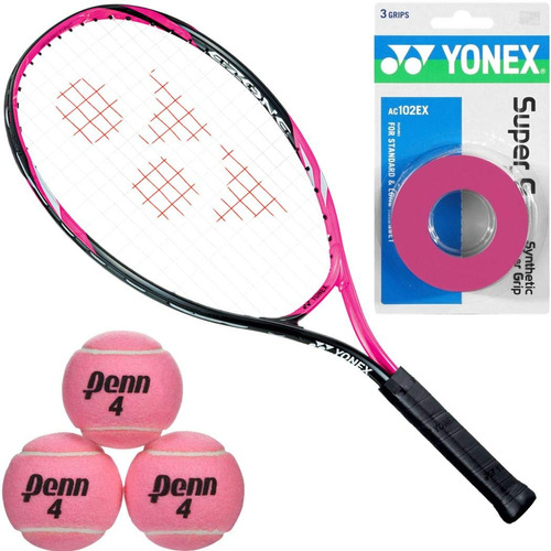Ezone Smash Pink Juego Raqueta Tenis Junior 17  Kit Para Un