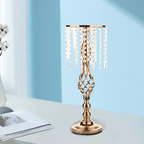 Candelabro De Cristal Para Centros De Mesa Para Bodas, Porta