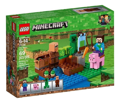 Lego Minecraft 21138 La Granja De Melones Orig Mundo Manias