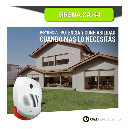 Imagen 6 de 10 de Kit Alarma Hogar 6 Zonas+5 Sensor Pet+2 Sirenas+batería