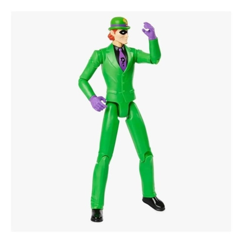 Boneco Charada Vilão Batman Dc Comics Riddler 30 Cm - Sunny