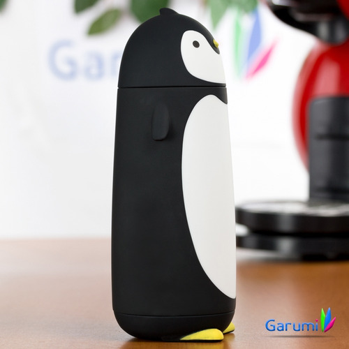 Imagen 8 de 10 de Termo Taza En Forma De Pinguino Negro H1293