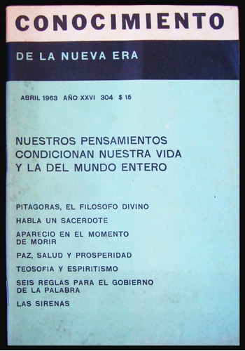 Revistas Antiguas Conocimiento De La Nueva Era Las 25. 39309