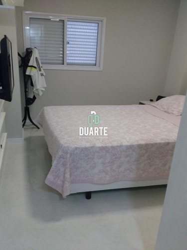 Imagem 14 de 28 de Apartamento Novo, Pertinho Da Praia, Apartamento Em Santos. - Ap03721 - 69340092