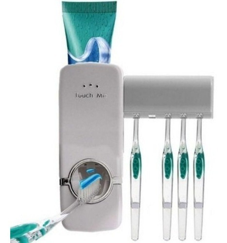 Dispenser Para Creme Dental E Porta Escovas Dp95 Western