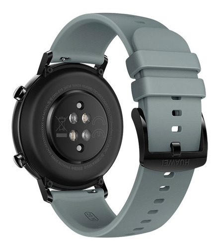 Reloj Inteligente Huawei Watch Gt 2 42mm, 1.2 Amoled, Azul Color de la caja Negro Color de la correa Cian Color del bisel Cian