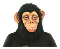Comprar Mascara De Latex Premium De Chimpance - Mono El Mejor Precio Color Marrón Diseño Chimpancé