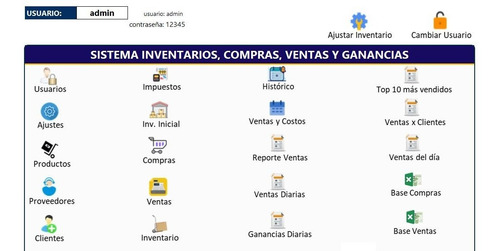 Control De Inventario Ventas Compras Premium Excel