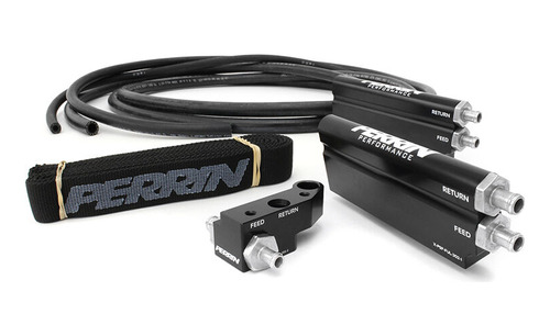 Perrin High Flow Fuel Rail Top Feed Style For 2008-2018  Aaf