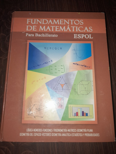 Libro Fundamentos De Matematicas Para Bachillerato Espol