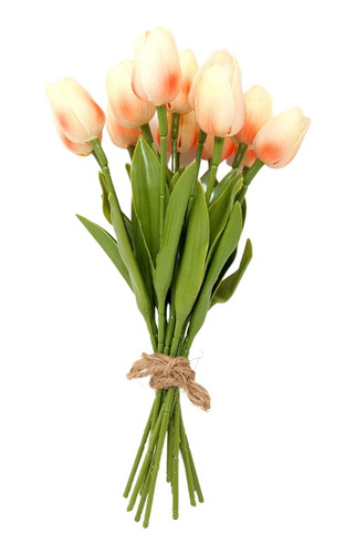 Set X 3 Tulipanes Artificiales De Aspecto Natural