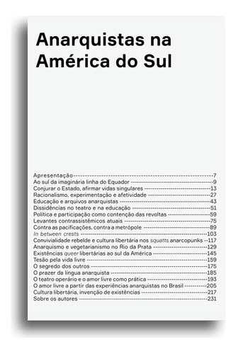 Anarquistas na América do Sul, de Edson Passetti. Editora Hedra, capa mole em português