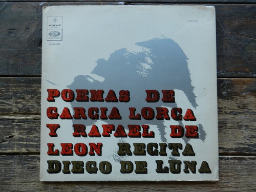 Diego Luna  Poemas De Garcia Lorca  Lp Vinilo Ex