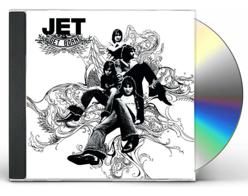 Jet Get Born Cd Rock 2003 Elektra