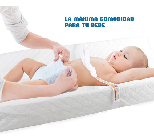 Cambiador Mudador Anatómico Impermeable Para Bebe Portátil
