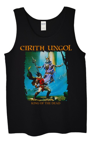 Polera Musculosa Cirith Ungol King Of The  Metal Abominatron