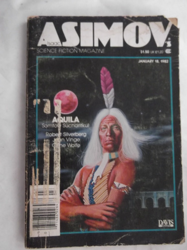 Isaac Asimov's Science Fiction Magazine January 1982 Ingles