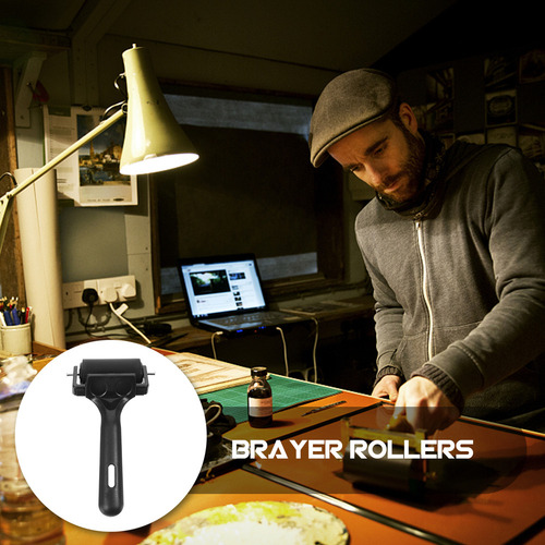 Paint Roller Ink Roller Manual, 2 Unidades