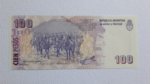 Billete 100 Pesos Roca - 3er. Millar Serie Z Sin Circular