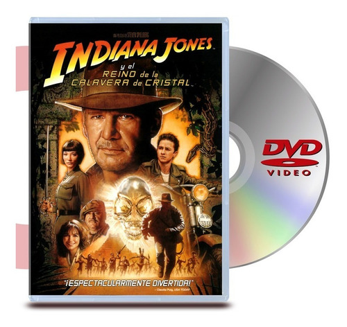 Dvd Indiana Jones 4: El Reino De La Calavera De Cristal