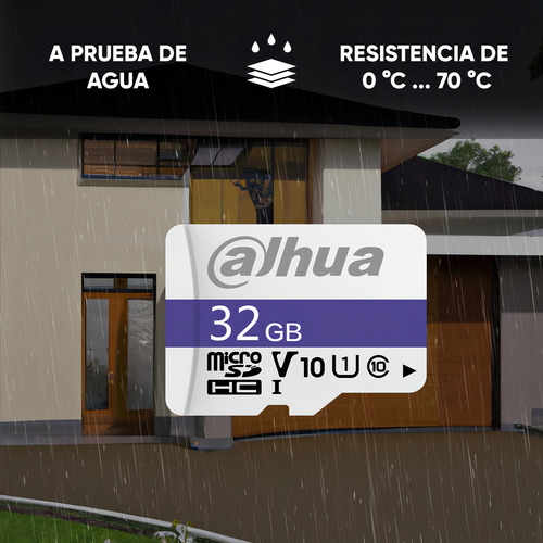 Dahua Kit De 10 Memorias Microsd Tf-c100/32gb Lectura De Hasta 90 Mb/s Escritura De Hasta 15 Mb/s Resistente A Altas Y Bajas Temperaturas Impermeable Antimagnética Y Anti Rayos X