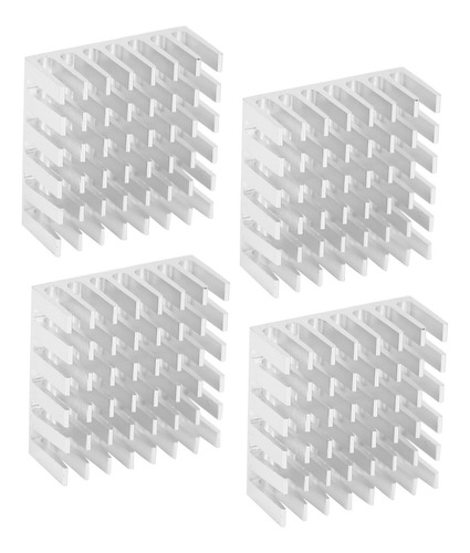 Disipador De Calor De 20 Piezas De Disipación De Aluminio Pl