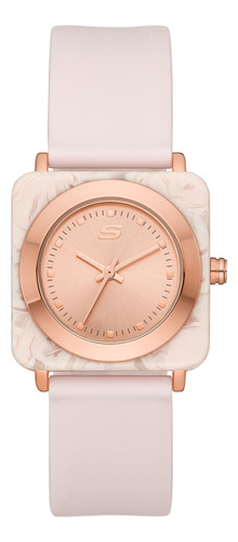 Reloj Skechers Calabar Sr6209 Quartz Para Mujer, Oro Rosa