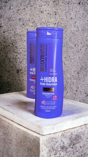 Kit Bio Extratus 1 Shampoo 1 Condic Hidratante +hidra 350 Ml