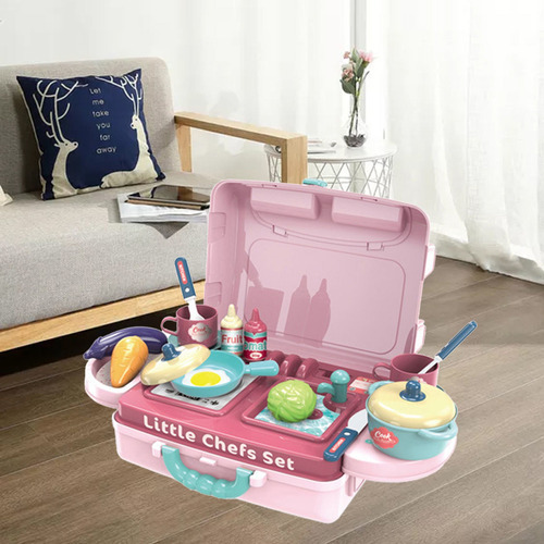 Fweaad Set De Juego De Cocina De Plástico Interactivo Para