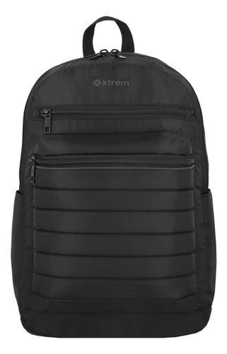 Mochila Portanotebook Xtrem Linx Color Negro 30L Multibolsillo