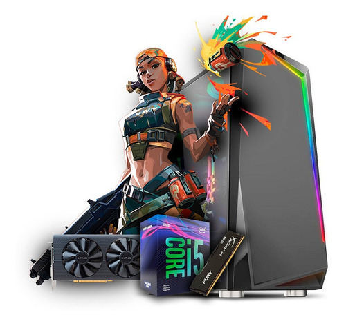 Pc Cpu Gamer Intel I5 9400f, 16gb, 1tb, Gtx 1660 6gb!