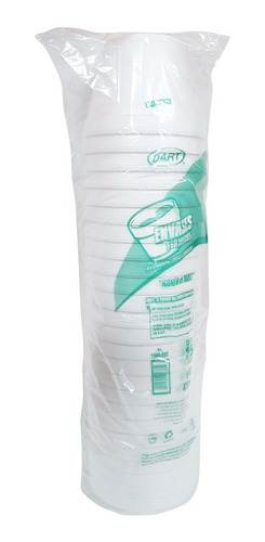 200 Pz De Envase Termico De 16 Oz Marca Dart