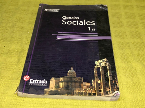 Ciencias Sociales 1es Confluencias - Estrada (Usado)