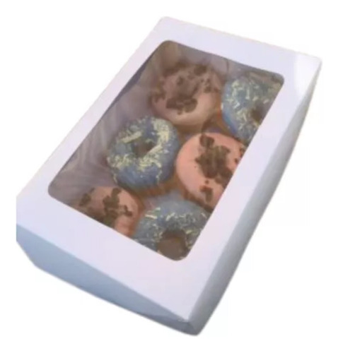 Caja Servipack Ideal Para Donas X25 Unidades