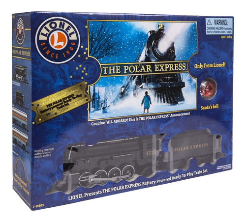 Imagen 7 de 8 de Juego De Tren Lionel The Polar Express A Batería Con Remoto