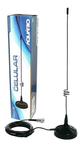 Antena De Celular Veicular 7dbi Gsm E 3g - Antena Móvel!