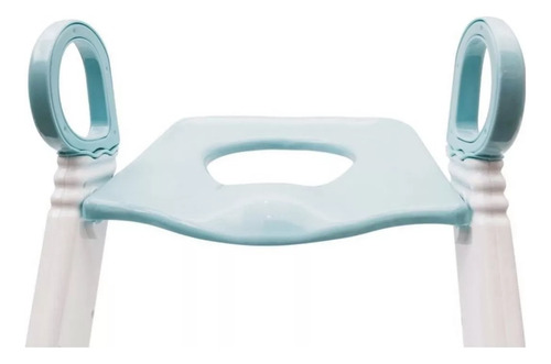 Assento Redutor Infantil Antiderrapante Com Escada Buba Azul