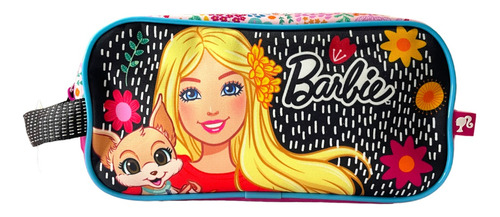 Cartuchera Doble Cierre Barbie 25,5 Cm Envio Gratis 