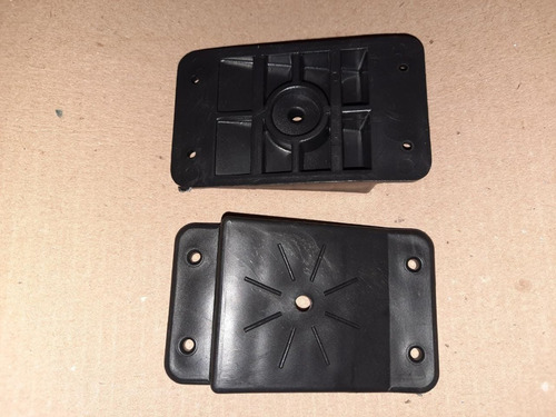 Imagem 5 de 9 de Kit 8 Suporte Preto Chanfrar Inclinar Pé Palito Base Mesa