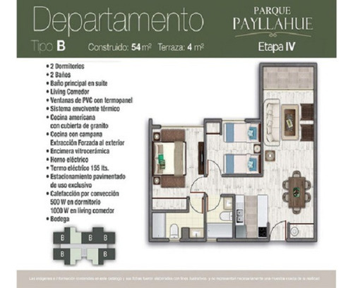 Comodo Y Seguro Dpto. Amoblado E Impecable. C. Payllahue.